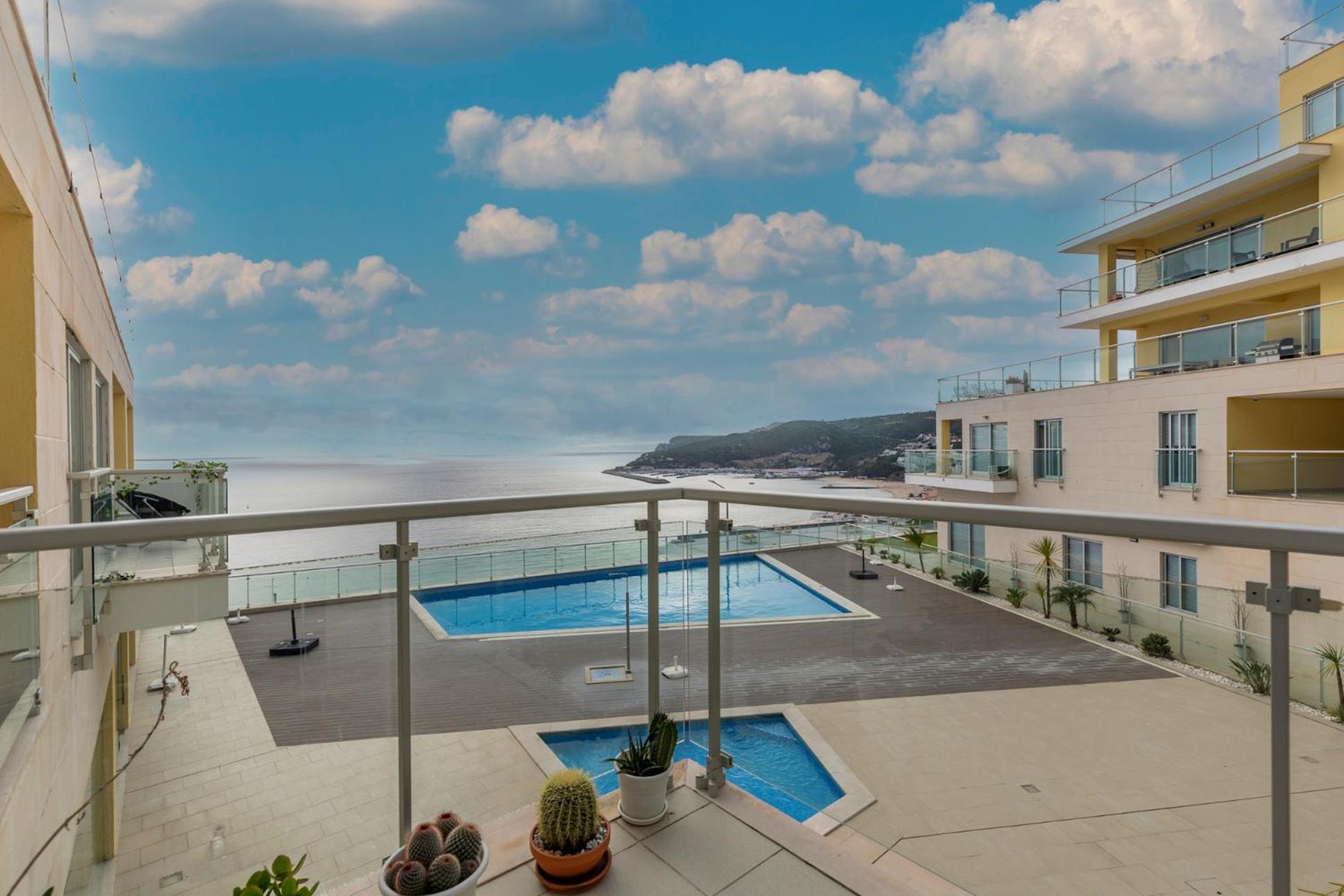 Cliffs - Astonishing View Over Bay By Trip2portugal Sesimbra